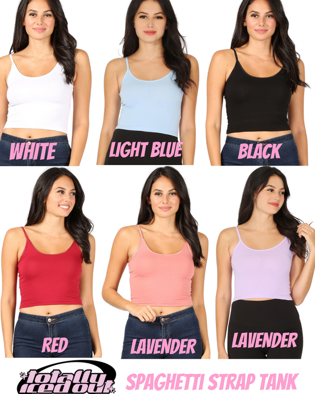 World's Best Ex Girlfriend Spaghetti Strap Cropped Tank