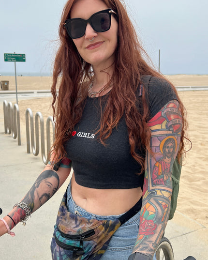 I Love Girls Crop Top or Tank Top