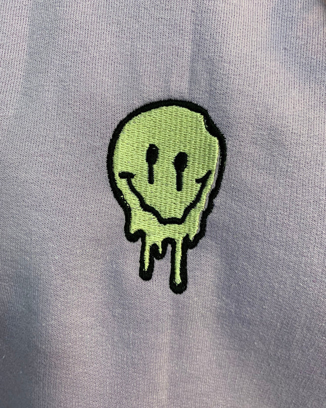 Smiley Drip Crew Neck