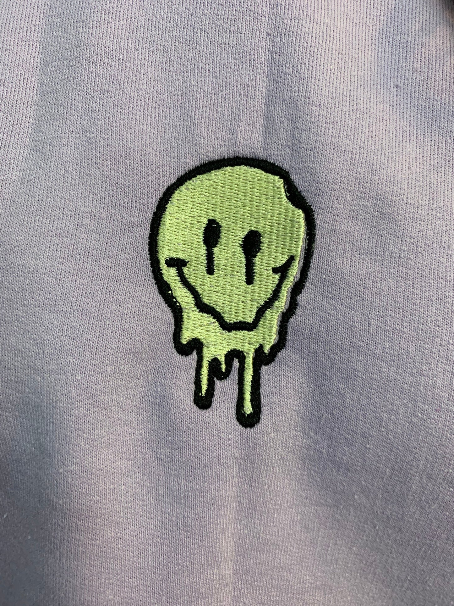 Smiley Drip Crew Neck
