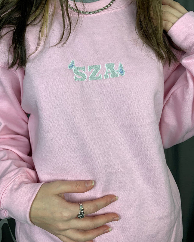 SZA Butterfly Crewneck