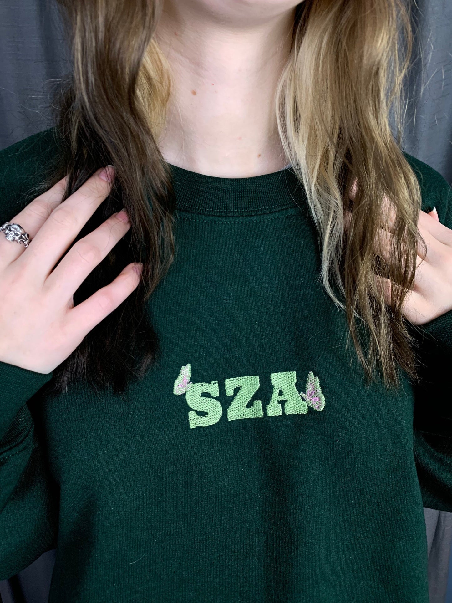 SZA Butterfly Crewneck