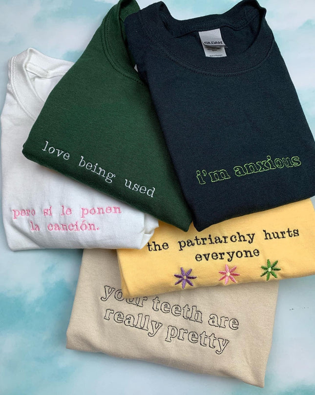 Custom Embroidered Tee