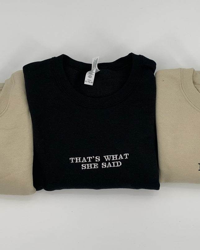 Custom Embroidered Sweatshirt