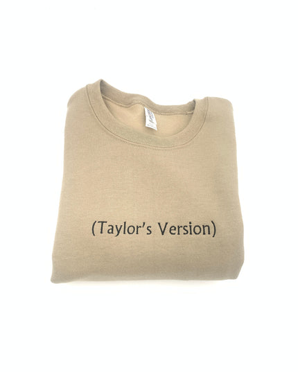 Taylor Embroidered Crewneck