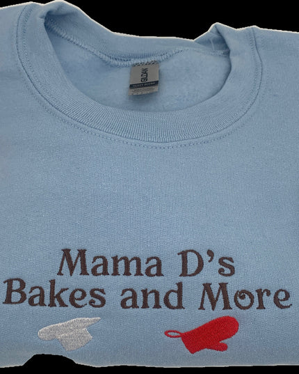 Custom Embroidered Logo Sweatshirts