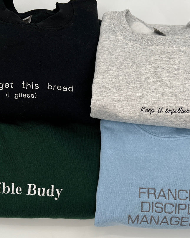 Custom Embroidered Sweatshirt