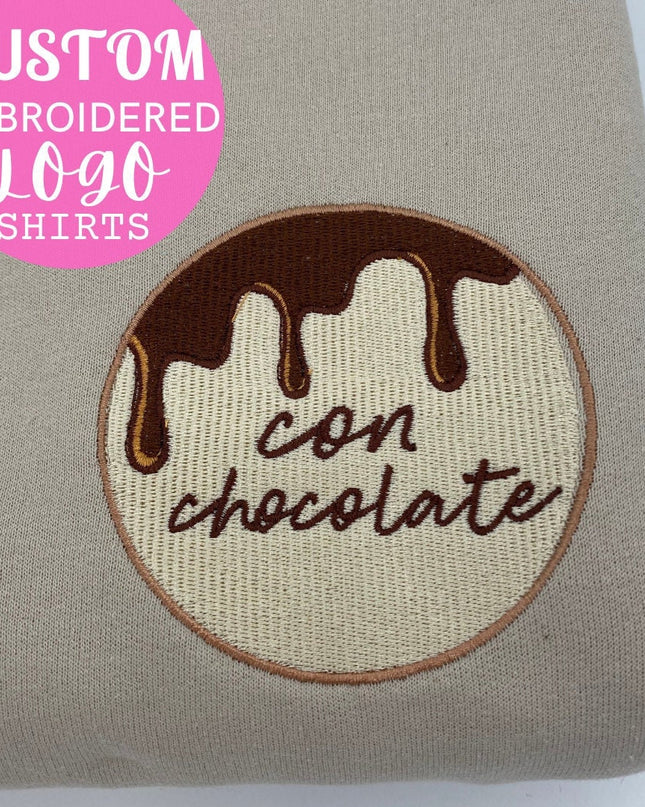 Custom Embroidered Logo Sweatshirts