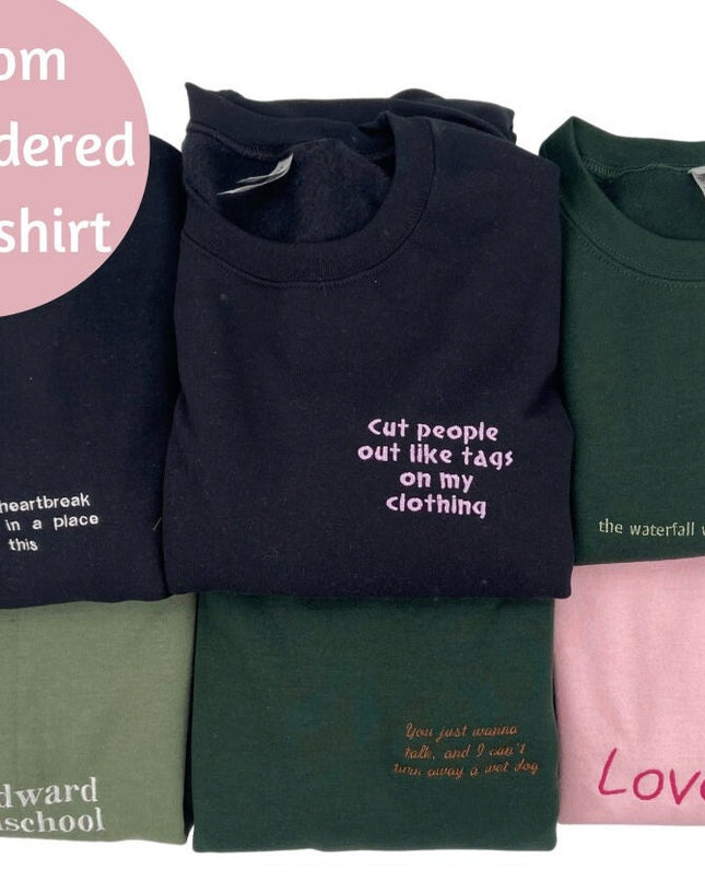 Custom Embroidered Sweatshirt