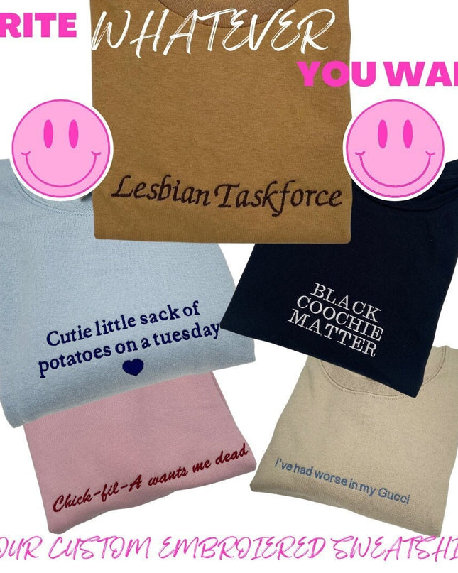 Custom Embroidered Sweatshirt