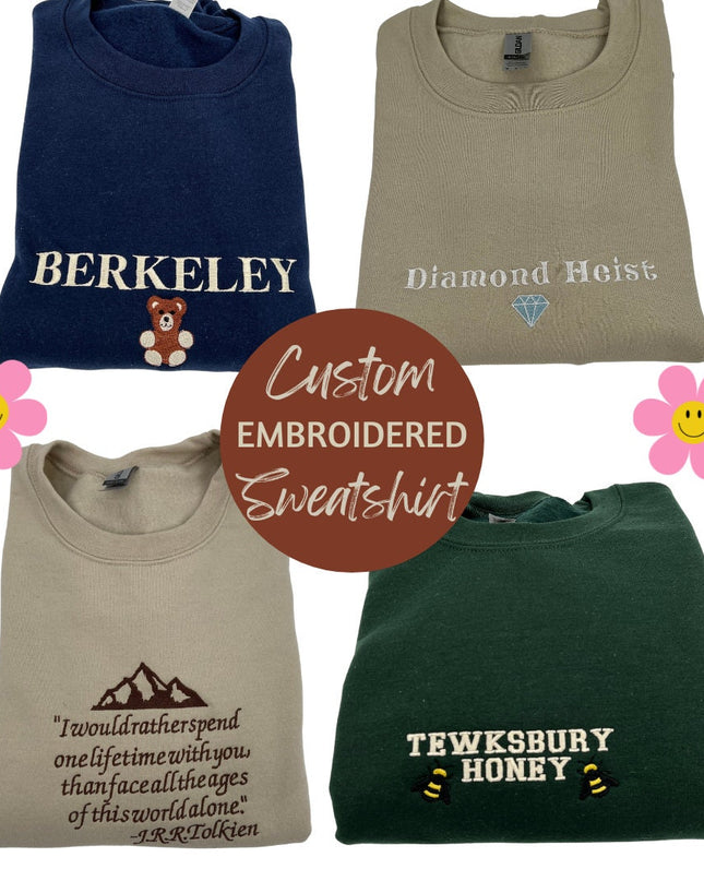 Custom Embroidered Sweatshirt
