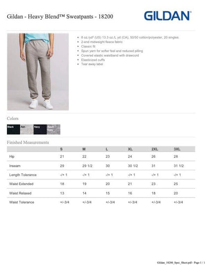 Custom Embroidered Sweatpants
