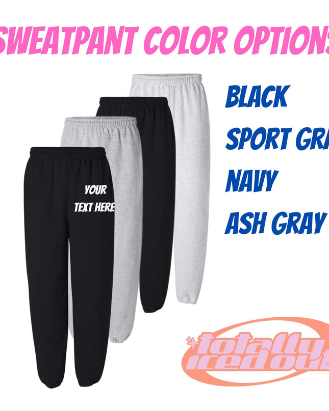 Custom Embroidered Sweatpants