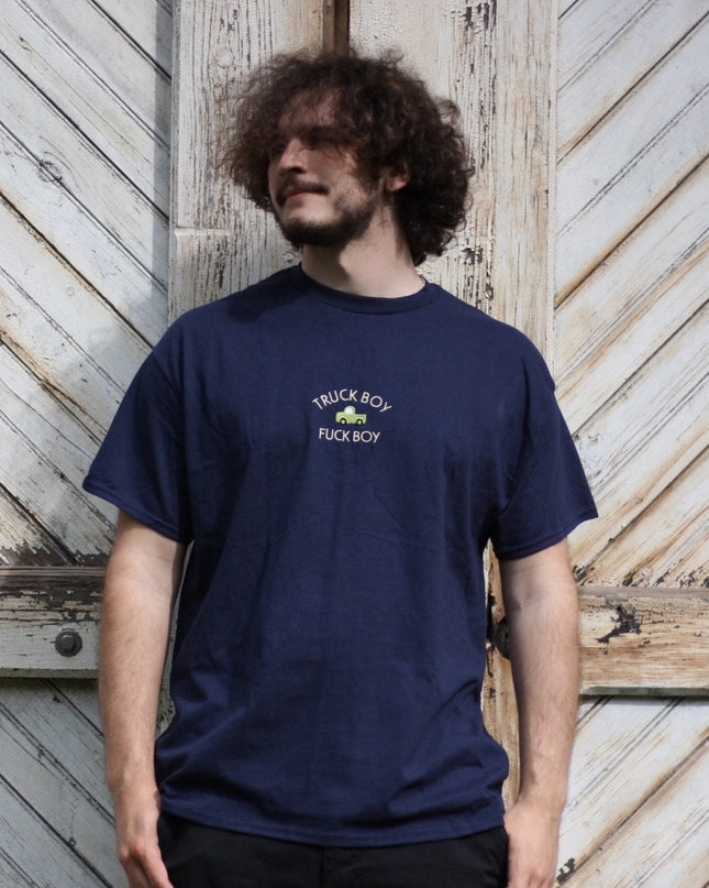 Truck Boy Fck Boy Embroidered T-Shirt or Sweatshirt