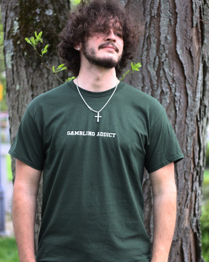 Gambling Addict Embroidered T-Shirt or Sweatshirt