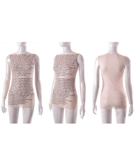 Born This Way Sheer Tank Top