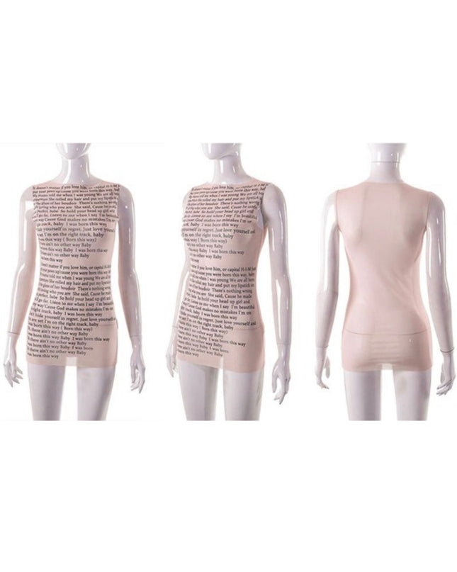 Born This Way Sheer Tank Top