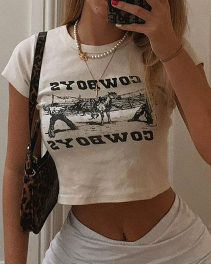 Cowboys Crop Top