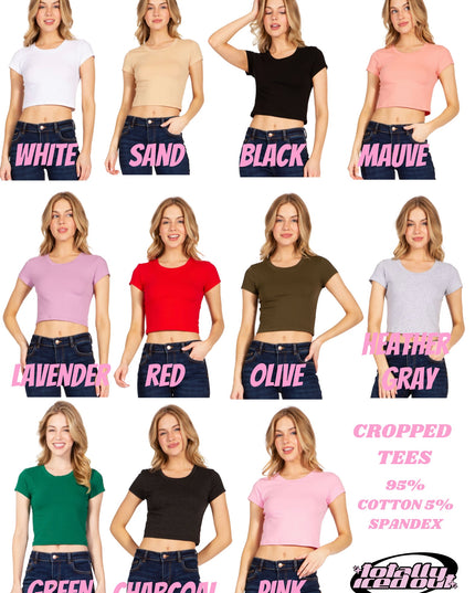 A Little Bit Spoiled Crop Top