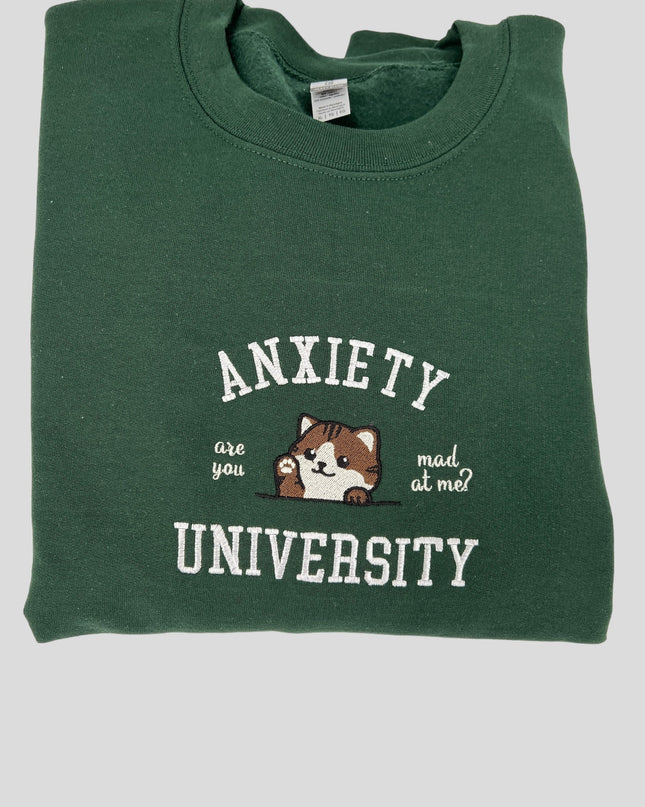 a green shirt with an image of a dog on it