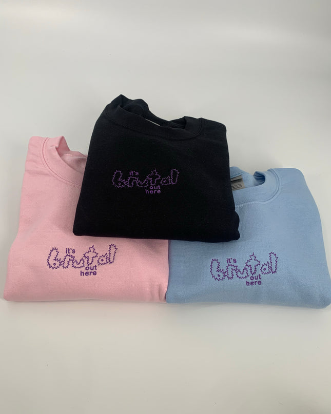 Olivia Rodrigo “It’s Brutal Out Here” Crewneck